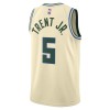 NBA Mænd Trøje Milwaukee Bucks Gary Trent JR 2025-26 Nike City Edition Hvid Swingman